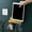 Yellow2, variant on XaTanion Hooks,Creative Phone And Tablet Charging Stand With 4 Hooks Wall Mounted Bedroom Organizer(Yellow)