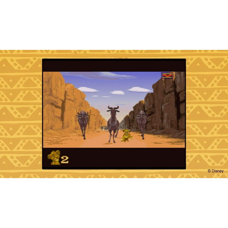 Disney Classic Games Aladdin and the Lion King Nintendo Switch