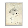thumbnail image 4 of Stupell Industries Vintage Playing Cards Patent Diagram Blueprint Text Framed Wall Art, 16 x 20, Design by Karl Hronek, 4 of 5