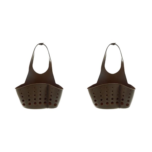 Yuarrent Bolsa de almacenamiento de esponja para platos de cocina, 1 Uds., soporte para fregadero, bolsa de drenaje colgante portátil para el Type1 NO1