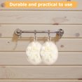 thumbnail image 4 of DEEPCRAFF 4Ud Puff De Beige De Malla Pe Para Uso En Ducha Con Doble Exquisito, 4 of 6