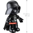 thumbnail image 2 of Star Wars Obi-Wan Kenobi Darth Vader Plush Toy with Voice Changer & Light-Up Weapon (11-inch), 2 of 6