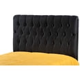 thumbnail image 3 of Cabecera Queen Size Kessa Muebles Sevilla Negro, 3 of 4