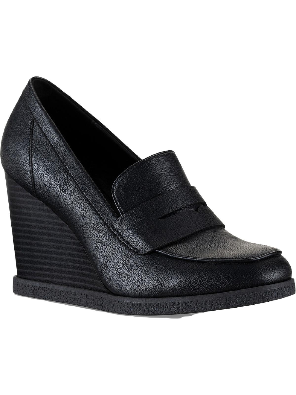 Sun + Stone Womens Jetta Faux Leather 
