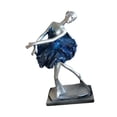 thumbnail image 3 of Estatua de bailarina, adorno de escritorio, escultura creativa de resina para oficina Estilo a, 3 of 9