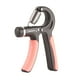 thumbnail image 2 of 2 piezas de ejercitador de músculos de mano, agarre ajustable, entrenador de fuerza de muñeca contable, portátil, forma de R, resorte de acero, negro y rojo, 2 of 12