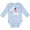 AE-Light Blue, variant on Inktastic My 1st 4th of July with Striped Stars Boys or Girls Long Sleeve Baby Bodysuit