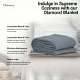 Eurotex Premium Cotton Blankets for Twin Size Bed AllSeason 100