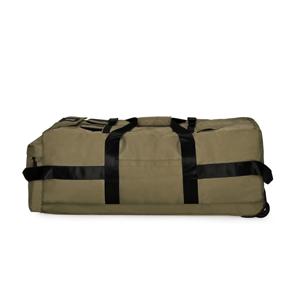 Large Duffle Bag For Travel With Wheels Handbag Trolley Bag Or Backpack 3-in-1 Convertible Water-Resistant Big Duffle Bags Foldable Carry On Bag