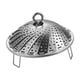 thumbnail image 3 of Set de Vaporeras Plegables de Acero Inoxidable para Celebraciones, Pack de 2, 3 of 9