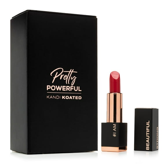 Kandi Koated Lápiz labial bastante potente [Auténtico] Color de labios mate Burruss | Embalaje de edición especial | Textura cremosa Color rico Sin parabenos Fórmula libre de crueldad | Belleza y maqu