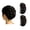 Dark Gray, variant on Braided Hair Bun Claw Clip, 2 Pack Synthetic Messy Updo Hair Piece for Women Daily and Formal Hairstyles, Light Brown