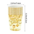 thumbnail image 3 of Elegant New Year Party Tableware Set - Disposable Paper Plates, Cups, and Napkins for Celebrations and Gatherings, 3 of 6