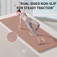 thumbnail image 5 of Yoga Mat Non Slip Anti-tear,extra thick-2/5 inch（10MM）High Resiliency Professional POE Yoga Mats for Women Men Kids,72"x24"inch,Workout, Yoga, Pilates and Floor Exercise, with Carrier Strap, 5 of 5