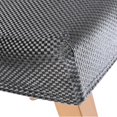 thumbnail image 3 of DOLITY Stretch Short Dining Room Chair Seat Cover Slipcovers Removable Dark Blue, 3 of 9