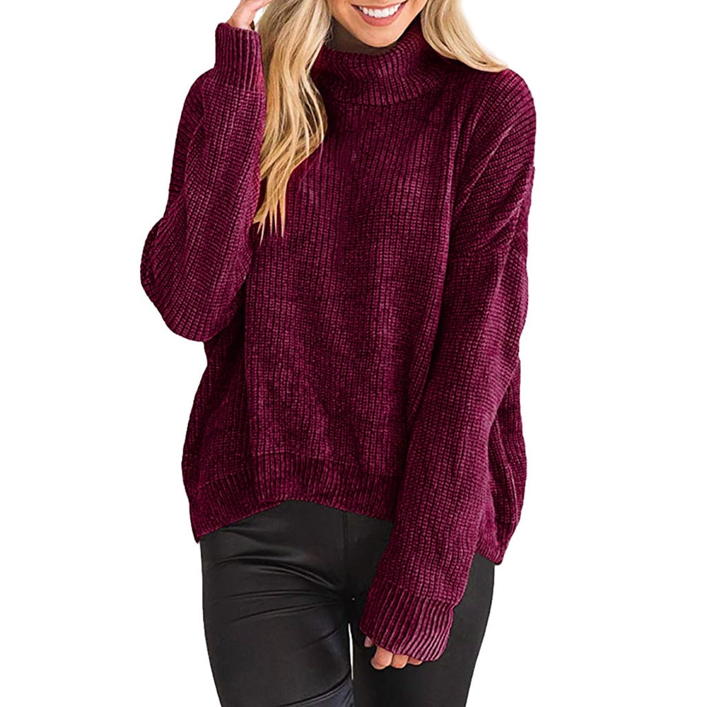 half sleeve turtleneck sweater