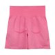 thumbnail image 2 of Gibobby Pantalones De Casuales Para Mujer Pantalones cortos de algodón para mujer, cintura alta elástica, plisados, con volantes, lindos, para la playa, informales, fluidos(Rosa, S), 2 of 4