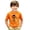 #A01 Orange, variant on TGPMGRZ Kids Halloween Shirts Boys Cartoon Print Short Sleeve Tee Tops #A02 Dark Gray 2-3 Years