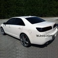 thumbnail image 1 of For 2010 2011 2012 Lincoln MKZ Smoked Tail Light Film Lamp Overlays Kit Protection Film, 1 of 5