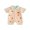 Orange, variant on RUINIXCW Baby Boys Jumpsuit, Short Sleeve Stripes Pumpkin/Ghost Summer Romper Halloween Clothes