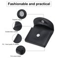 thumbnail image 4 of Estuche para tarjetas de visita de PU de Uxcell, 2 piezas, billetera para tarjetas de nombre, negro, 4 of 6