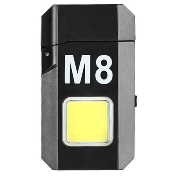 CASAFUN Arc Lighter with Flashlight Waterproof and Windproof Flameless Electric Torch Lighter Rechargeable USB Lighter for Candle, Cigarette/Cigar, Survival, Camping, BBQ Grill, Hiking