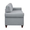 thumbnail image 3 of Partner Furniture Polyester Fabric 78" Wide Sofa in Light Gray, 3 of 9