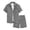 Grey, variant on Men's Short Sets Two Piece Set Button Down Shirts and Shorts Summer Matching Set Beach Vacation Essentials Mens Vacation Clothes