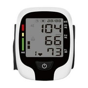 Blo od Pressure Monitor LCD Display Wrist Measurement Two-person Memory Records Voice Broadcast for Elderly