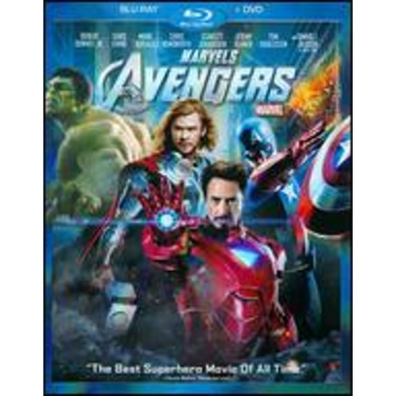 Pre-Owned Marvel's The Avengers [2 Discs] [Blu-ray/DVD] (Blu-Ray 0786936825084) directed by Joss Whedon