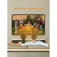thumbnail image 4 of Portable 100 120 Inch Screen HD 16:9 Fabric Cloth Screen High Brightness Reflective Foldable Projector Screen ,Sharper and Brighter, 4 of 6