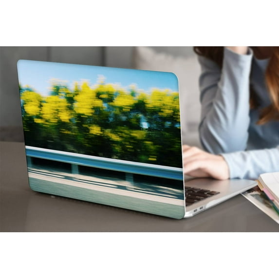 KSK KAISHEK Plastic Hard Shell Case Compatible 2021/2022/2023 Release MacBook Pro 14" XDR Display & Touch ID Model: A2779/A2442 Flower 1545