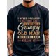 thumbnail image 1 of Camiseta de calle, elegante, informal, para exteriores, con estampado para eventos de verano, cuello redondo, muy cómoda, elástica, para hombre, para tiempo libre., 1 of 6