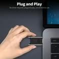 thumbnail image 4 of kawau Kawau C299 USB 2.0 SD Card Reader - High-Speed 480Mbps, Plug & Play, Multi-OS Compatible, Compact Black Design, 4 of 6