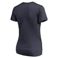 thumbnail image 3 of Women's Navy Michigan Wolverines Graceful V-Neck T-Shirt, 3 of 3