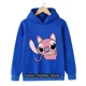 thumbnail image 3 of Sudadera con capucha de Disney Stitch para niñas y niños, ropa de dibujos animados, sudadera de Lilo Stitch, manga, informal, años 90, 3 of 5