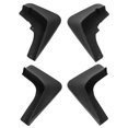 thumbnail image 3 of Wheel Mudguard,Car Black Rubber Mudguard Mud Splatter Cover Fenders Car Mud Flaps Streamlined Design, 3 of 5