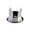 Black, variant on HOARBOEG Easter Bunny Ear Top Hat for Adults & Teens, Cute Rabbit Ear Party Hat, Easter Costume Prop and Performance Decoration for Easter Party