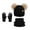 E-312Black, variant on FAOWME Big Kids Girls Boys Beanie Hat Scarf Gloves Set Knitted Caps Long Scarf Touchscreen Gloves Warm Comfortable Outfits 3 Pack For Daily Wear Beige One Size