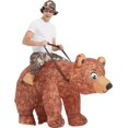 thumbnail image 1 of One Casa Inflatable Costume Adult,Blow Up Ride Bear Suit,Halloween Costumes For Men Women, 1 of 8