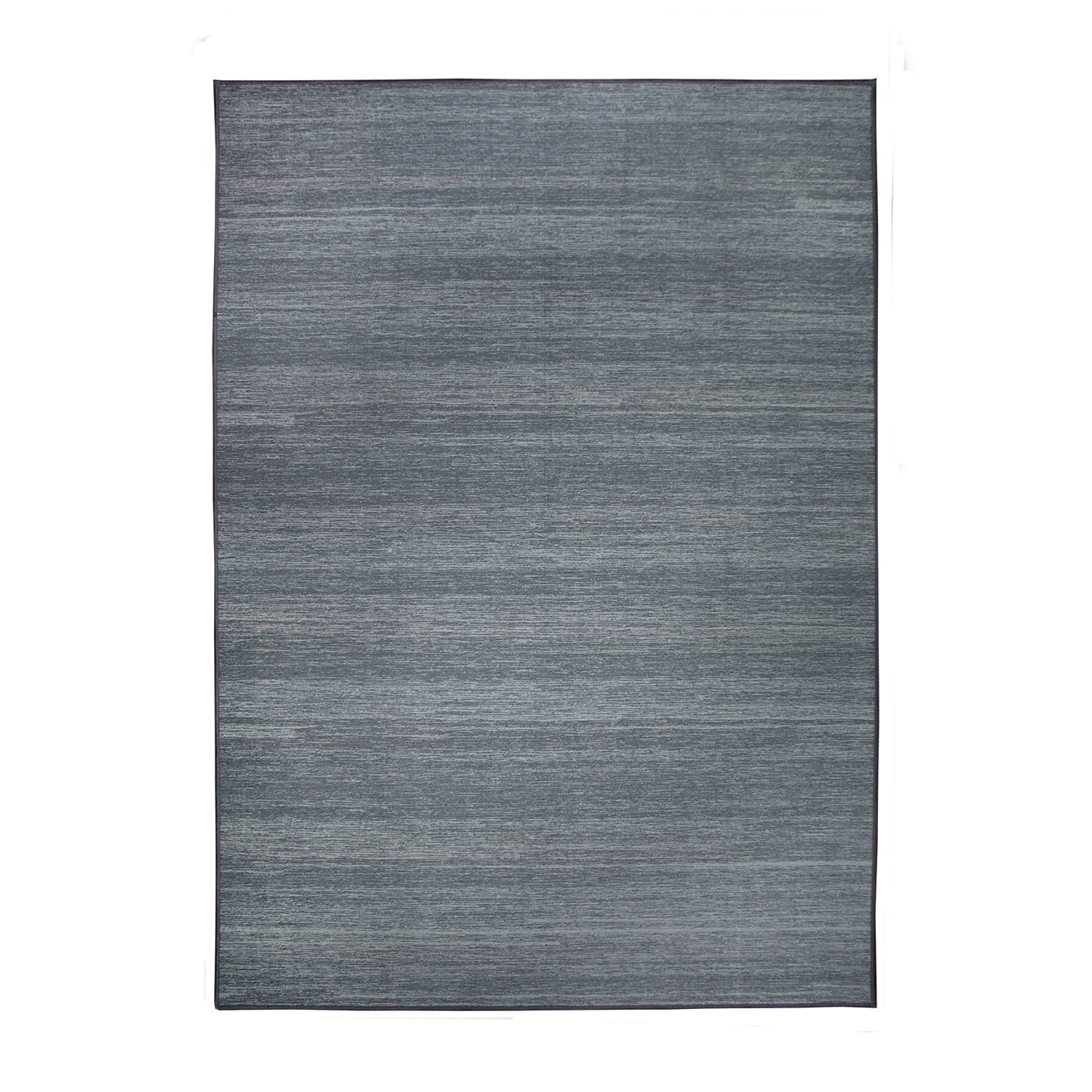 My Magic Carpet Machine Washable Area Rug Solid Grey 5X7