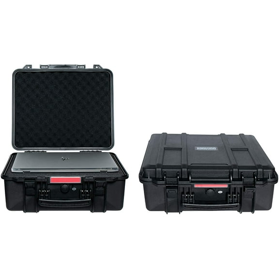 Durabox Waterproof Hardshell 19.5" L Firearm Travel Carrying Case, Medium 17" W x 9" H