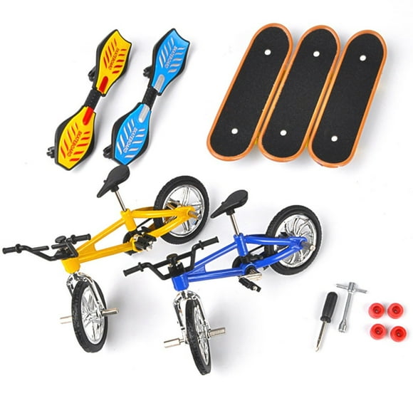 Finger Bike Finger Skateboard Toy Set,Gift for Kids
