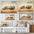 thumbnail image 4 of Designart "Truck 53Ft Sublime Horizon III" Transportation Floater Framed Canvas Wall Art, 4 of 7