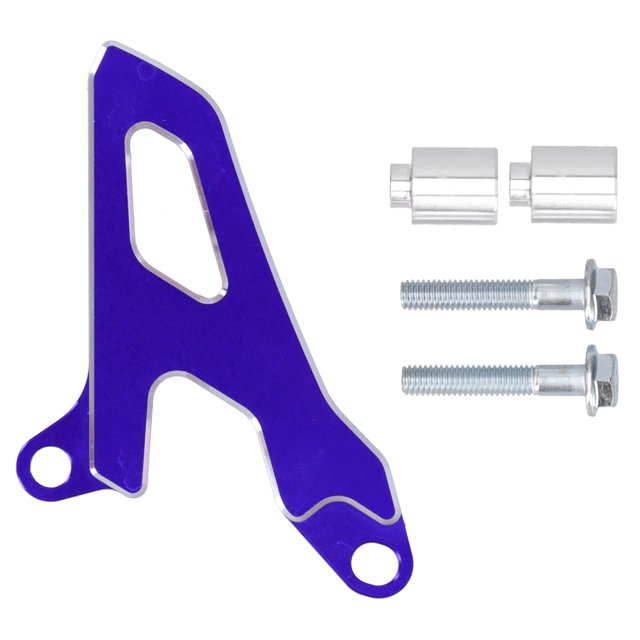 Cubierta del piñón delantero Protección del coche de aleación de aluminio Apta para YAMAHA YZ250X 2016-2020Azul
