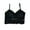 Black, variant on Herrnalise Women's Lace Bandeau Bra Wireless Bralette Seamless Bandeau Crop Tube Top Bra with Pads