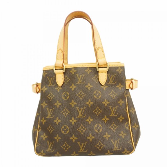 Pre-Owned Louis Vuitton Monogram Batignolles Tote Bag M51156 Brown Women's