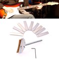 thumbnail image 3 of Guitare Électrique Manche Basse Frette Incrustation Outil 9pcs Pression Frette Outils Ensemble Radian Frette Presse Cal Accessoire Instrument de Musique, 3 of 4