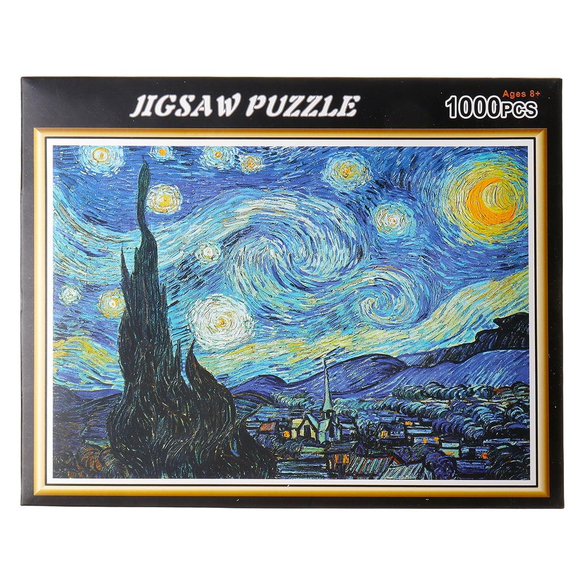 Jigsaw Puzzle 1000 PCS Educational Toys Decor Paintings DIY Van Gogh Starry Sky