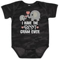 thumbnail image 3 of Inktastic Best Gram Ever Grandchild Boys or Girls Baby Bodysuit, 3 of 5